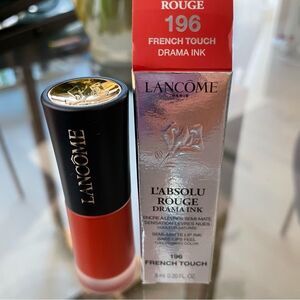 NWB Lancôme L’Absolu Rouge Liquid Lipstick - 196 French Touch